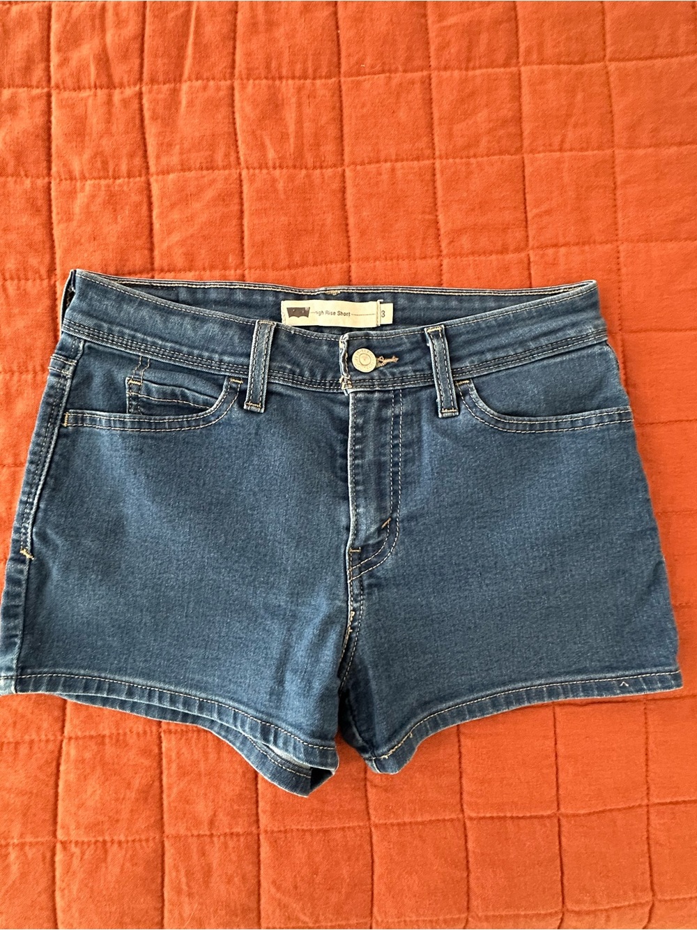 Levi Blue Denim Women’s Shorts